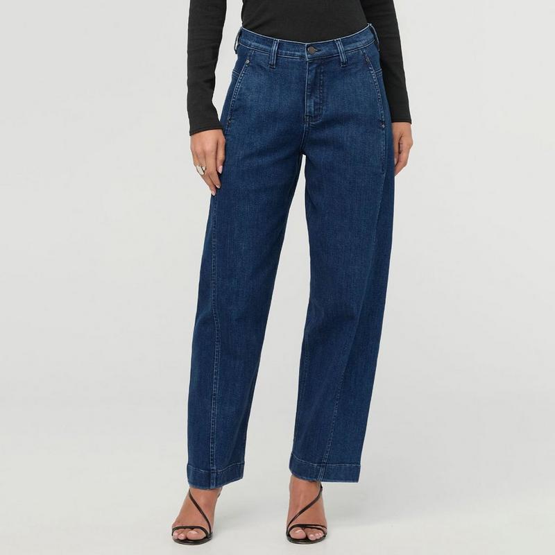 DUER Women's Performance Denim+ High Rise Barrel Jean