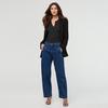Women s Performance Denim  High Rise Barrel Jean