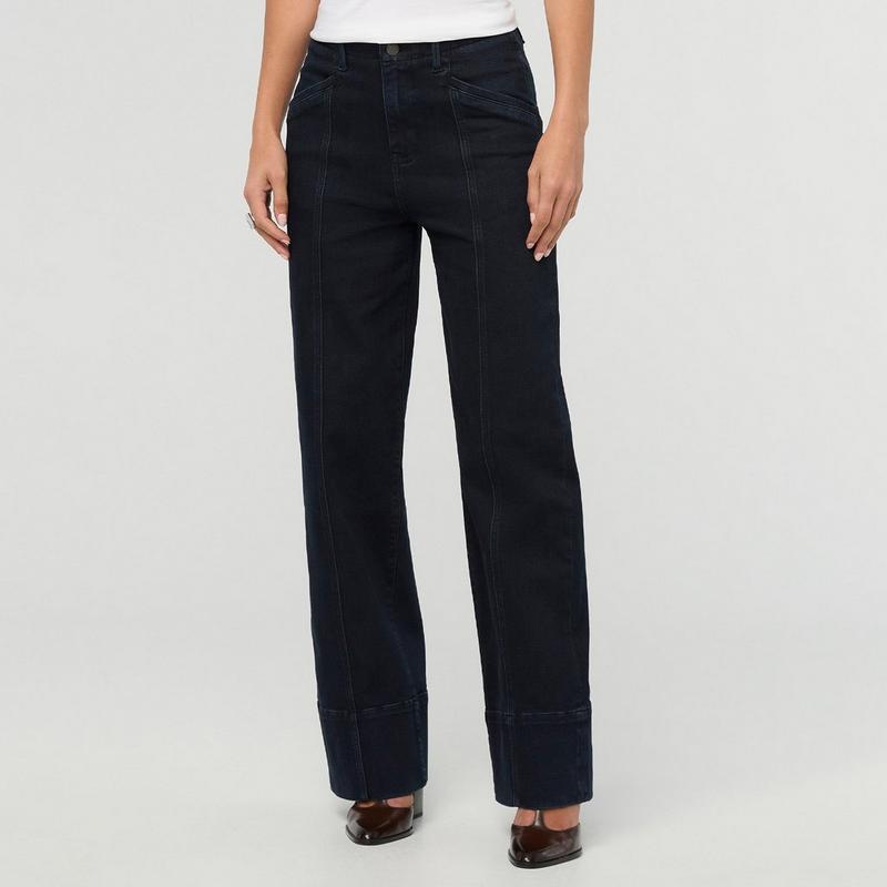 DUER Women's Performance Denim+ High Rise Trouser Jean