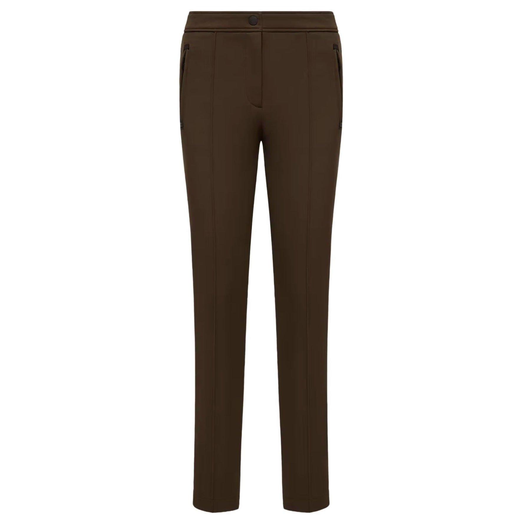 Moncler Grenoble | Women's Technical Twill Pants, Dark Green, Size 42