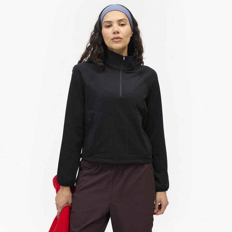 Halfdays Women's Rebecca Half-Zip Fleece Top