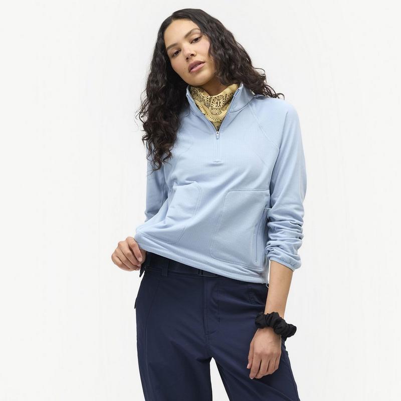 Halfdays Women's Rebecca Half-Zip Fleece Top