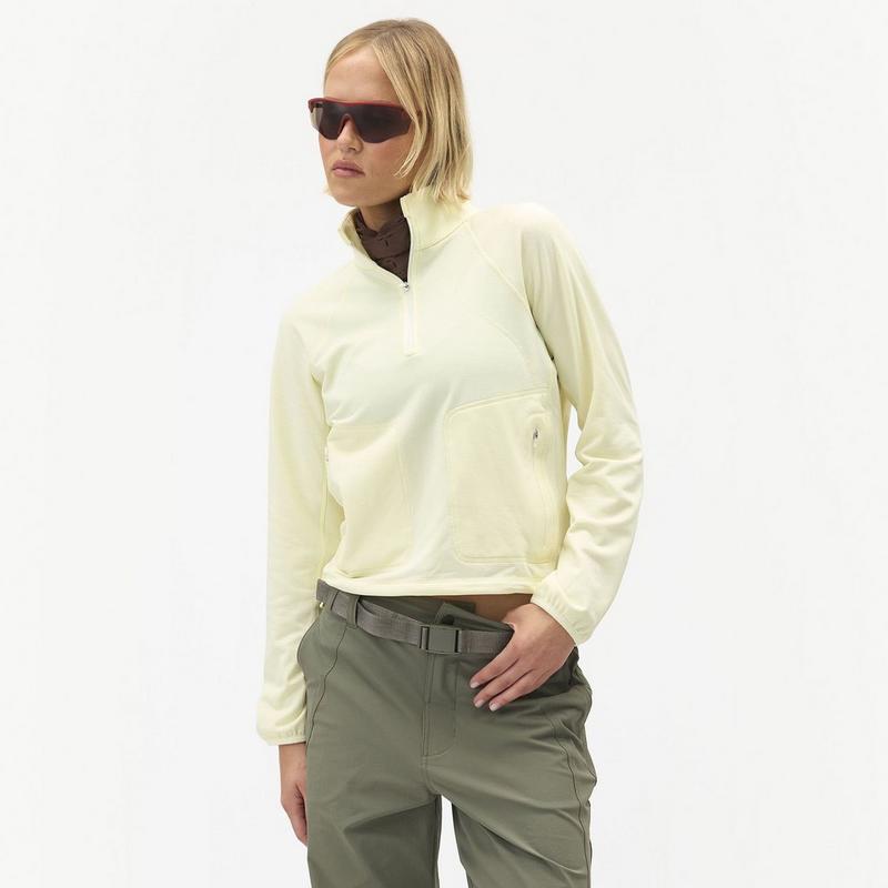 Halfdays Women's Rebecca Half-Zip Fleece Top