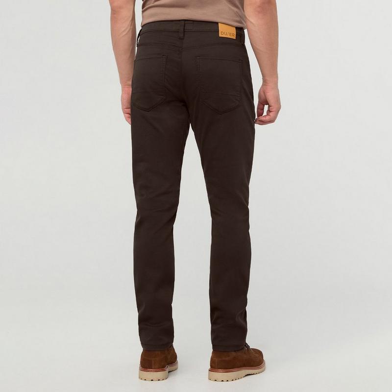 DUER Pantalon No Sweat Relaxed &agrave; jambe fusel&eacute;e pour hommes (32 po)