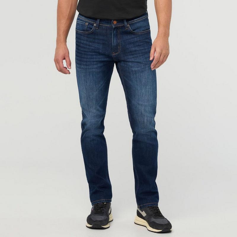 DUER Jean droit ajust&eacute; performance Denim+ pour hommes (32 po)