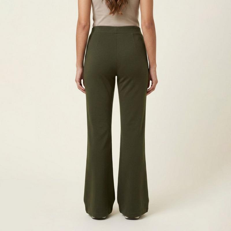 Oak & Ivy Women's Flamme Soft Knit Flare Pant