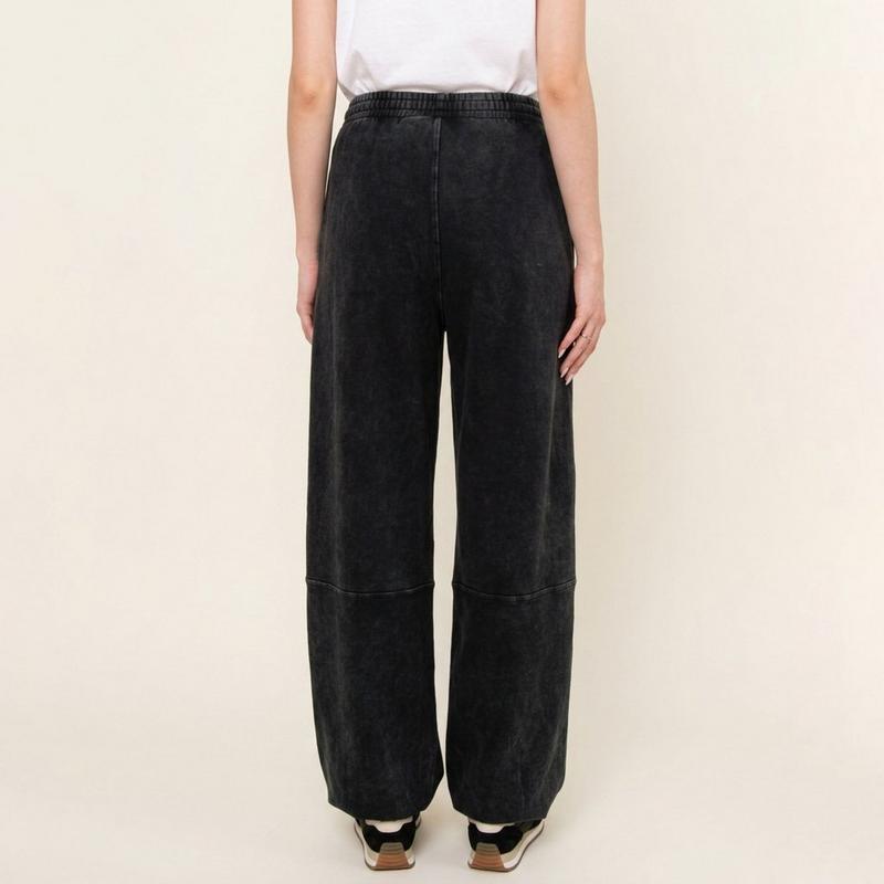 Oak & Ivy Women's Bentley Mineral Wash Soft Knit Pant