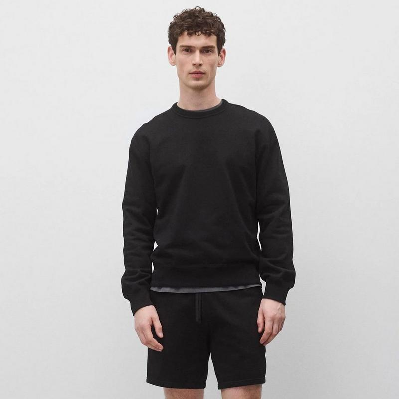 Reigning Champ Chandail ras du cou en tissu bouclette mi-&eacute;pais pour hommes