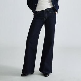Mavi Women's Grace Relaxed Flare Jean