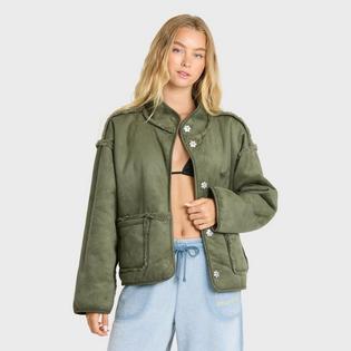Billabong Veste en molleton r&eacute;versible Camper pour femmes