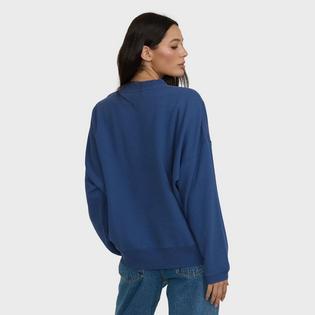 Billabong Women's Surf Camp Heritage Palm Crew Neck Sweatshirt