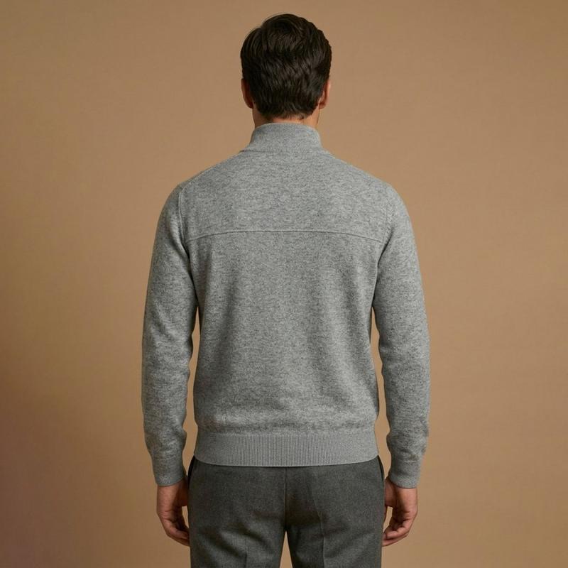 Oak & Ivy Men's Soft Knit Half-Zip Top