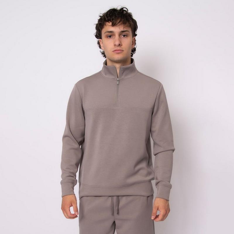 Oak & Ivy Men's Soft Knit Half-Zip Top