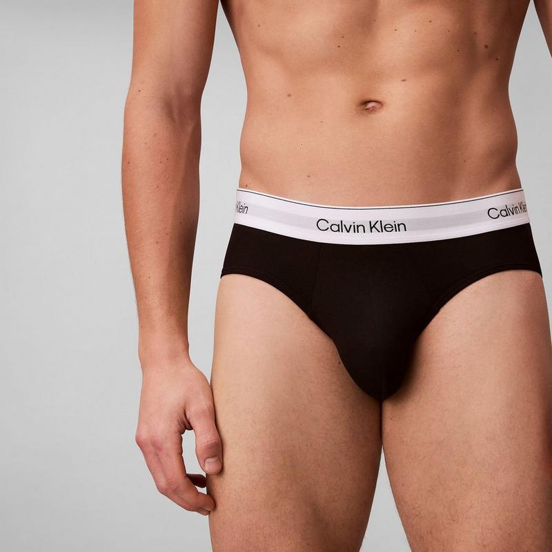 Calvin Klein Men's Icon Cotton Stretch Hip Brief (3 Pack)