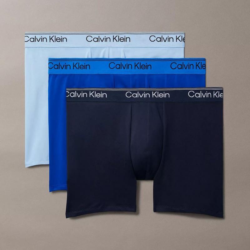 Calvin Klein Men's Microfiber Stretch Boxer Brief (3 Pack)