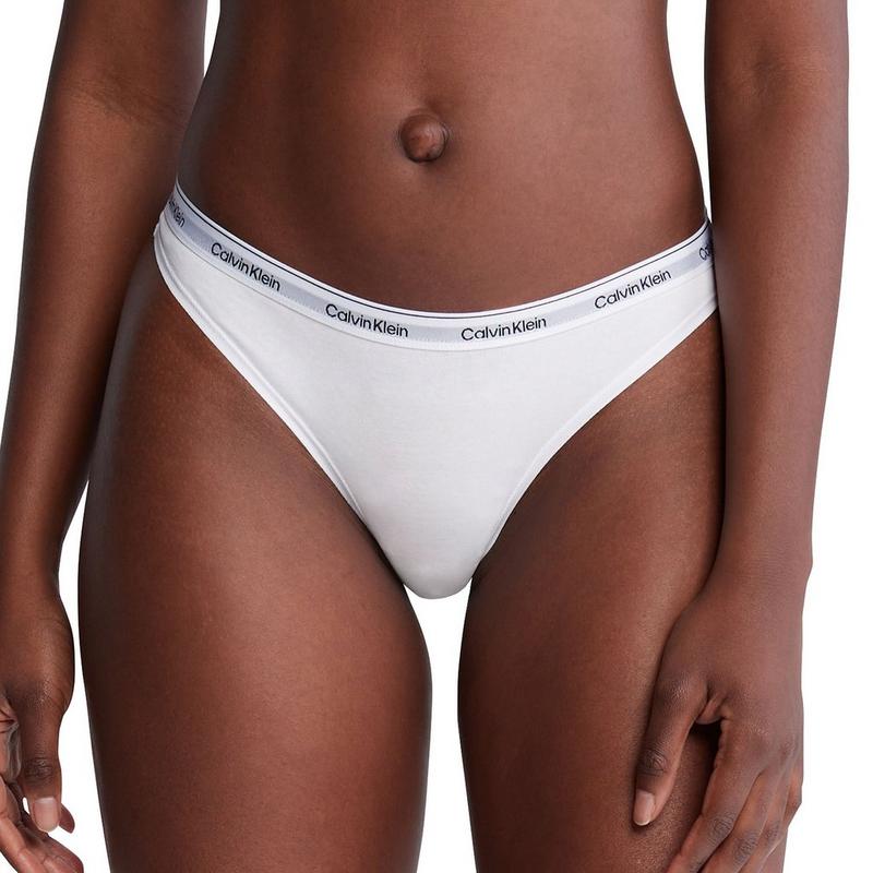 Calvin Klein Culottes tanga Icon Logo pour femmes (paquet de 3)