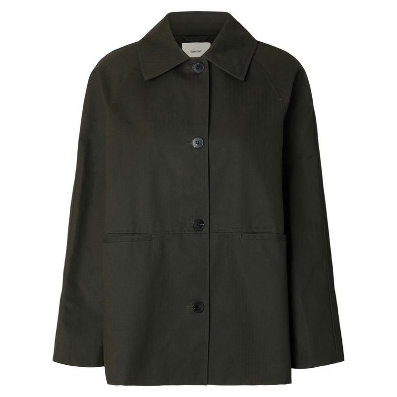 Selected Women's Dakota Waxed Cotton Jacket