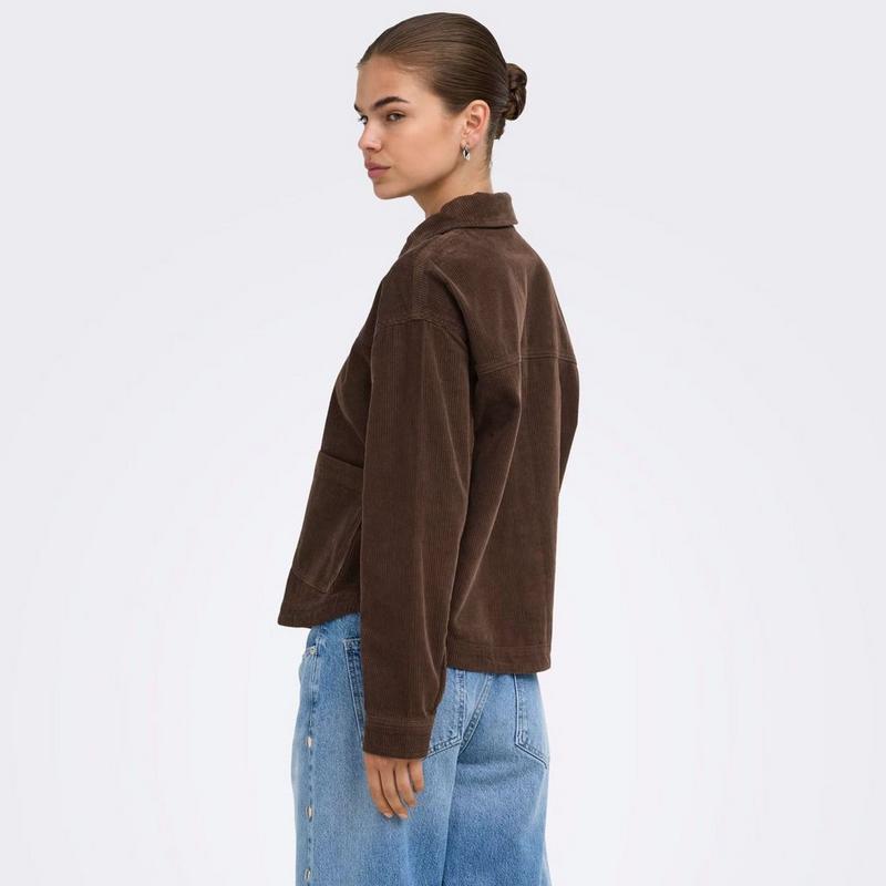 Only Veste en velours c&ocirc;tel&eacute; Kana pour femmes
