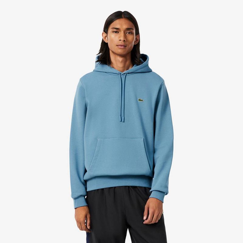 Lacoste Chandail &agrave; capuchon en molleton de coton pour hommes