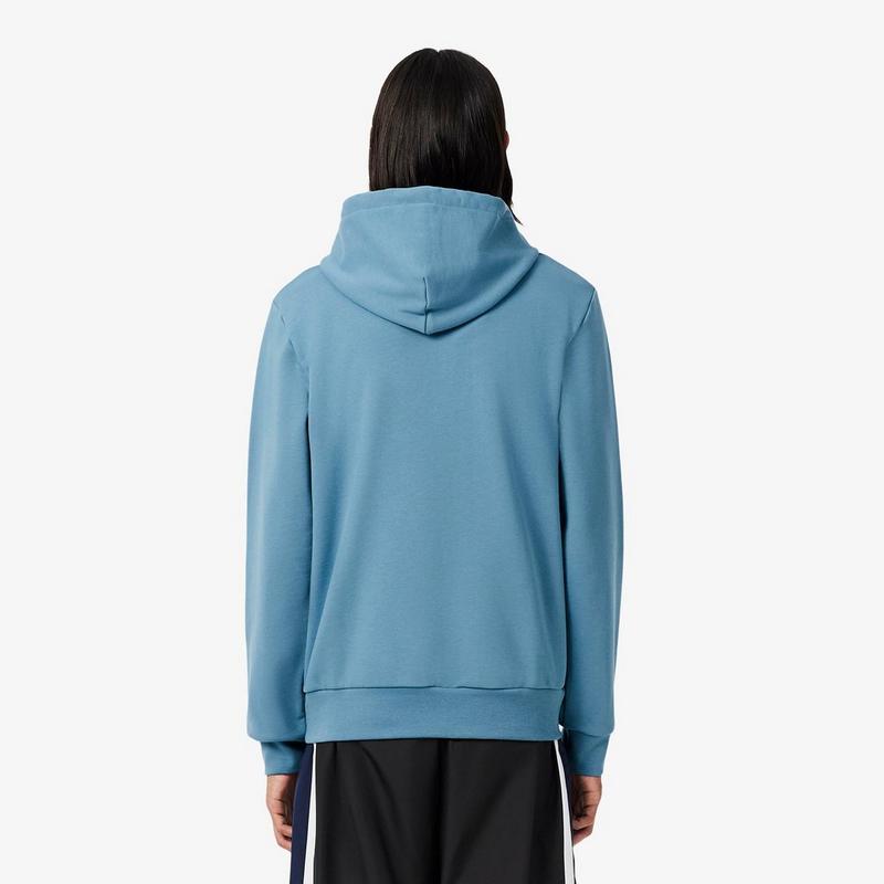 Lacoste Chandail &agrave; capuchon en molleton de coton pour hommes