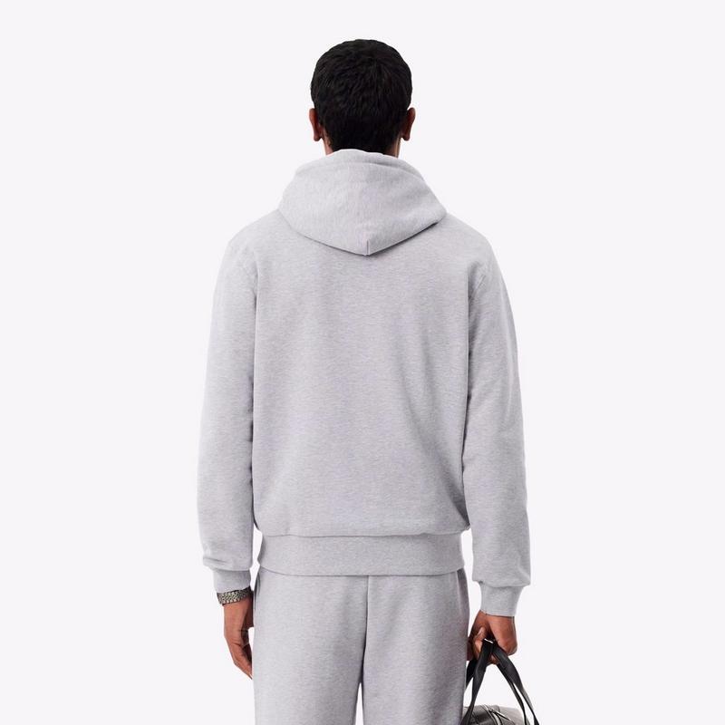 Lacoste Chandail &agrave; capuchon en molleton de coton pour hommes