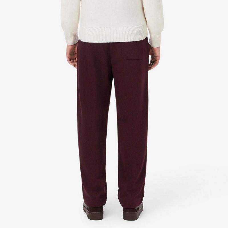 Lacoste Pantalon de jogging &agrave; coupe d&eacute;contract&eacute;e pour hommes