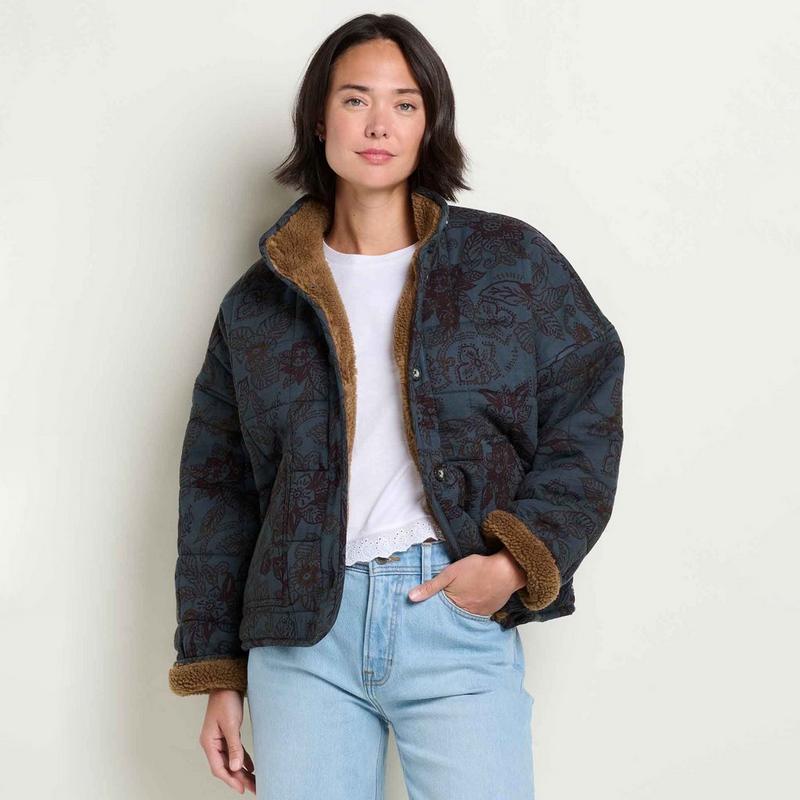 Toad&Co Women's Manzana Sherpa-Lined Quilted Jacket