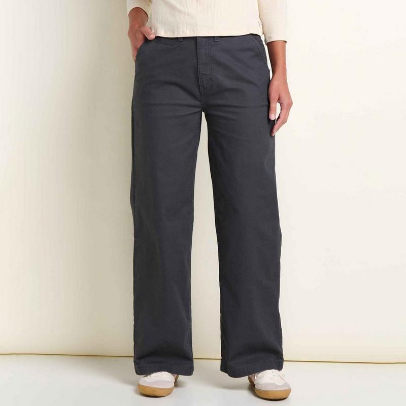 Toad&Co Women's Earthworks Wide Leg Chino Pant