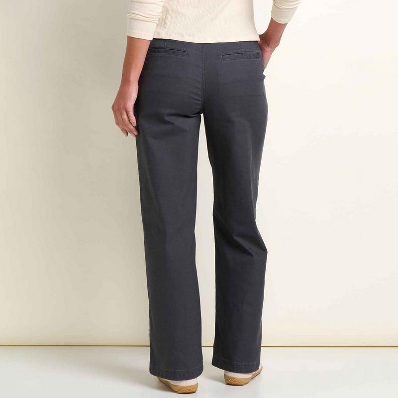 Toad&Co Women's Earthworks Wide Leg Chino Pant