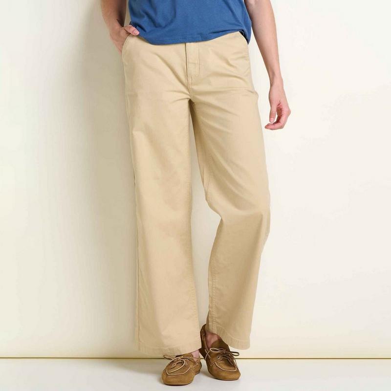 Toad&Co Women's Earthworks Wide Leg Chino Pant