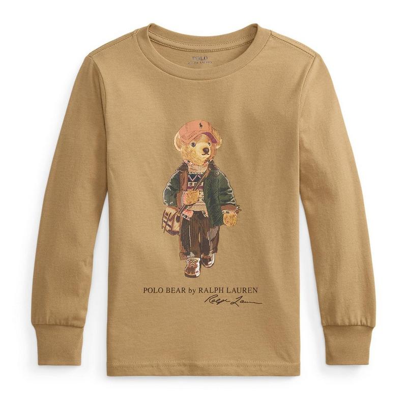 Polo Ralph Lauren Boys' [2-7] Polo Bear Cotton Long Sleeve T-Shirt