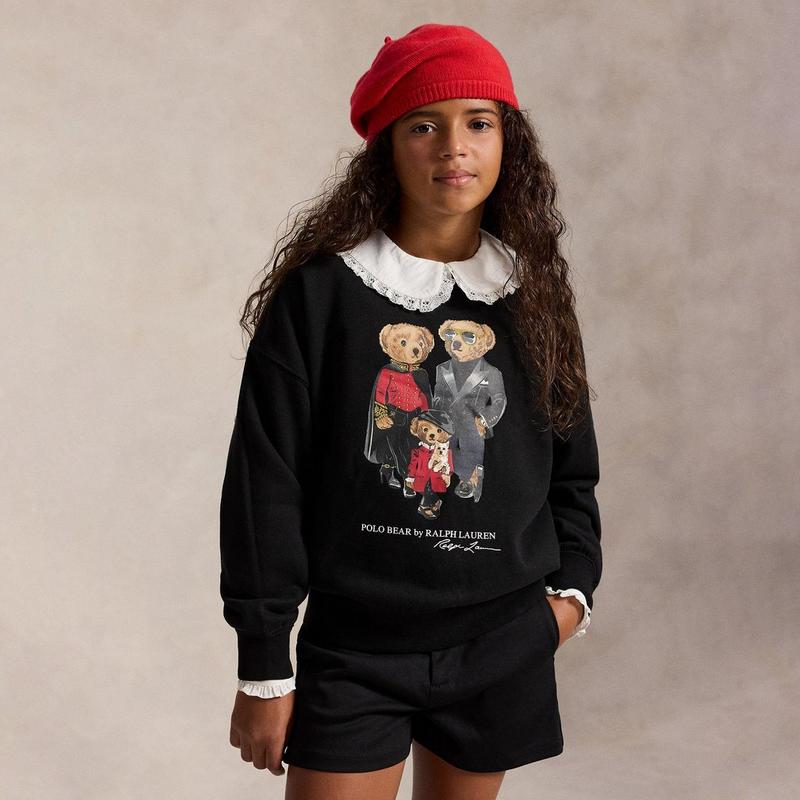 Polo Ralph Lauren Junior Girls' [7-16] Polo Bear Family Sweatshirt