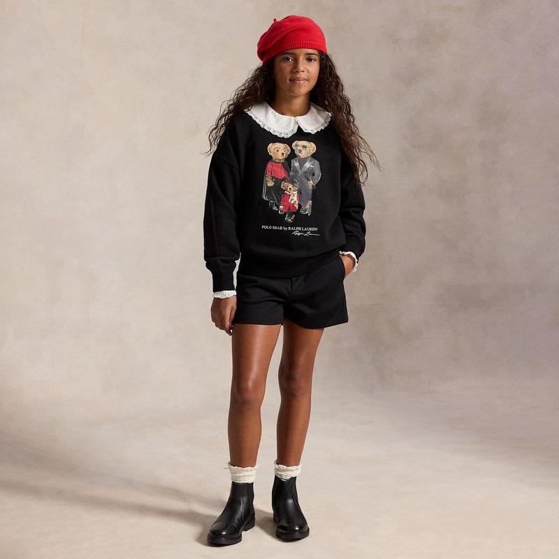 Polo Ralph Lauren Junior Girls' [7-16] Polo Bear Family Sweatshirt