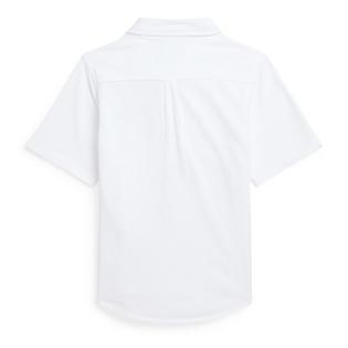 Polo Ralph Lauren Chemise &agrave; manches courtes Oxford en tricot pour gar&ccedil;ons juniors [8-20]