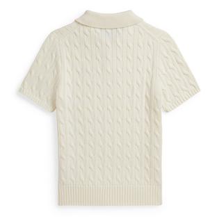 Polo Ralph Lauren Chandail polo en tricot torsad&eacute; de coton pour gar&ccedil;ons juniors [8-20]