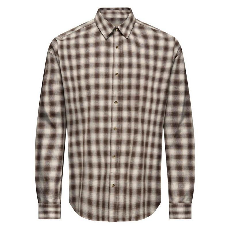 Only & Sons Chemise &agrave; carreaux Gudmund pour hommes