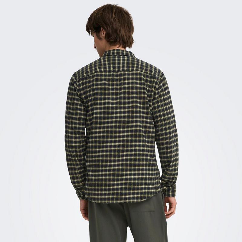 Only & Sons Chemise &agrave; carreaux Gudmund pour hommes