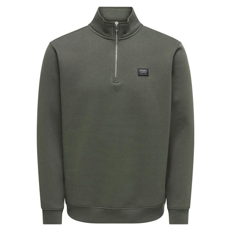 Only & Sons Chandail &agrave; demi-glissi&egrave;re Dawson pour hommes