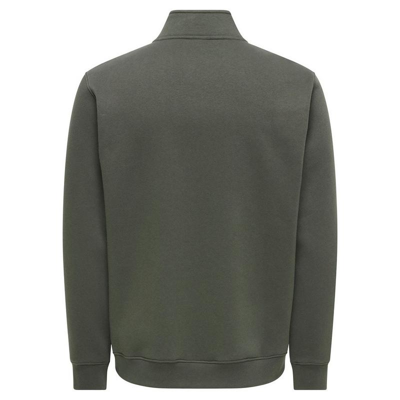 Only & Sons Chandail &agrave; demi-glissi&egrave;re Dawson pour hommes