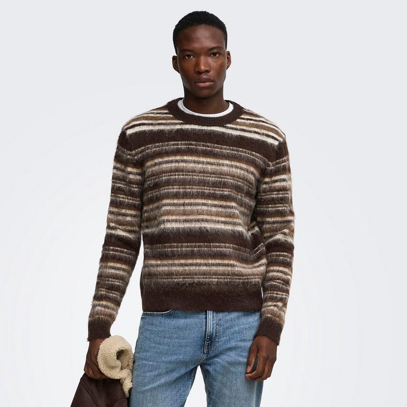 Only & Sons Men's Aiden Pullover Sweater