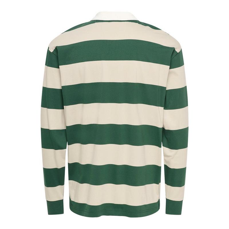 Only & Sons Men's Devin Long Sleeve Polo