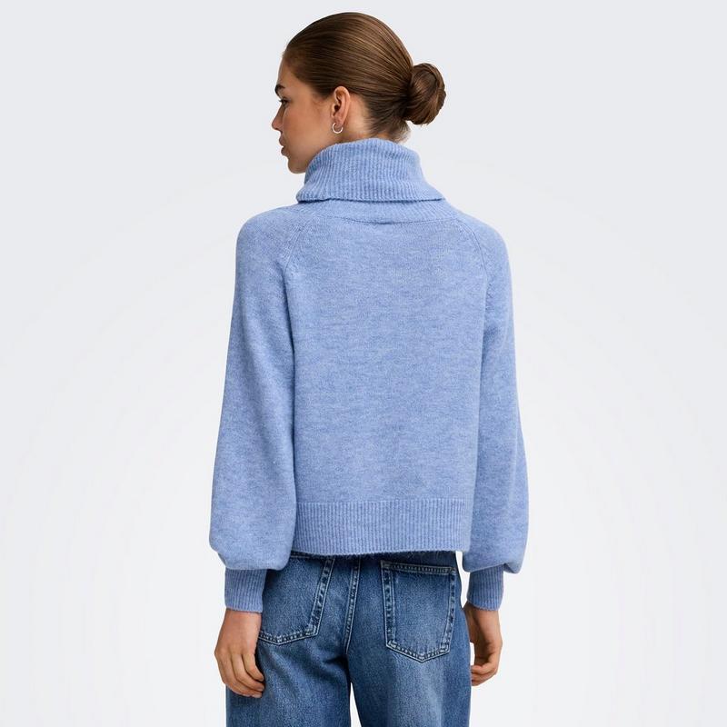 Only Women's Olivia Knit Roll Neck Pullover Sweater