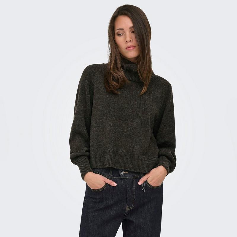 Only Women's Olivia Knit Roll Neck Pullover Sweater