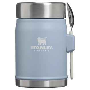Stanley Contenant alimentaire l&eacute;gendaire classique + cuill&egrave;re-fourchette (14 oz - Bleu denim)