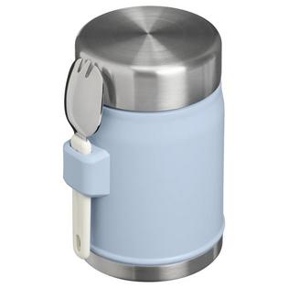 Stanley Contenant alimentaire l&eacute;gendaire classique + cuill&egrave;re-fourchette (14 oz - Bleu denim)