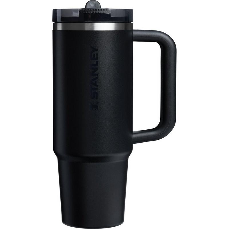 Stanley Gobelet Quencher ProTour avec paille rabattable (30 oz - Noir 2.0)