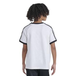 adidas Originals Junior Boys' [8-16] 3-Stripes Cali Ringer Short Sleeve T-Shirt