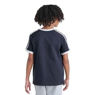 adidas Originals Junior Boys' [8-16] 3-Stripes Cali Ringer Short Sleeve T-Shirt