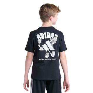 adidas Junior Boys' [8-16] Serving Up Sport Short Sleeve T-Shirt