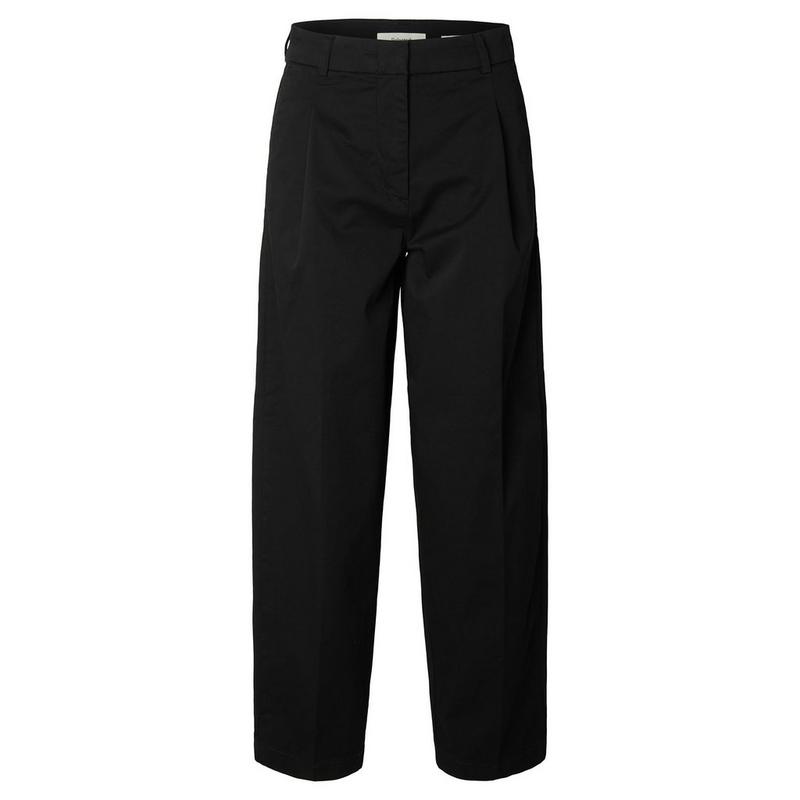 Selected Pantalon Mille &agrave; jambe ballon pour femmes